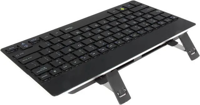 Alt view image 4 of 6 - Rosewill BK-500A - Bluetooth 3.0 HID Keyboard with Pop Out Stand - Android Hot Keys, Supports Smartphones and Tablets