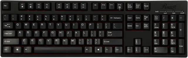 Alt view image 2 of 5 - Rosewill Mechanical Keyboard with Cherry MX Blue Switches - RK-9000V2