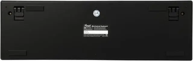 Alt view image 5 of 5 - Rosewill RK-9000V2 BL Mechanical Keyboard with Cherry MX Black Switches