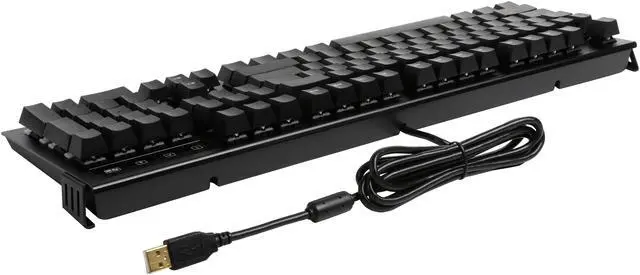 Alt view image 4 of 5 - Rosewill Mechanical Gaming Keyboard with Cherry MX Blue Switches - Retail - RK-9300
