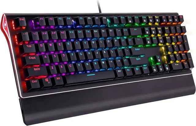 Alt view image 3 of 14 - Rosewill NEON K85 RGB Mechanical Gaming Keyboard with Brown Switches