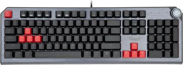 Alt view image 5 of 12 - Rosewill NEON K91 RGB Wired Mechanical Gaming Keyboard, Kailh Blue Switches, Underglow and 17 Backlit Modes, NKRO, Anti-Ghosting, Multimedia Control Keys, PBT Keycaps, Macro Keys
