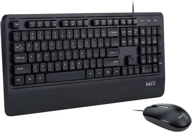Main image of Rosewill HKM100 Wired Black Keyboard and Mouse