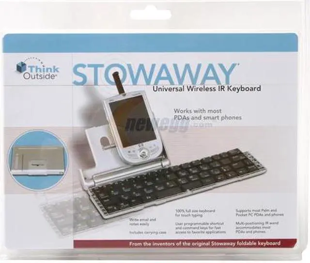 Main image of Think Outside ELERBYE Black IR Wireless Ergonomics Portable Keyboard