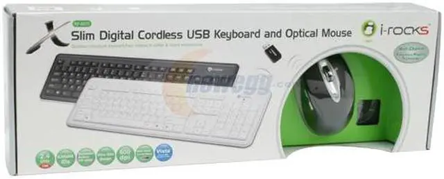 Alt view image 15 of 15 - i-rocks RF-6572-BK Piano Black 104 Normal Keys 2.4 GHz RF Wireless Slim Keyboard/Mouse Combo w/ Travel Pouch