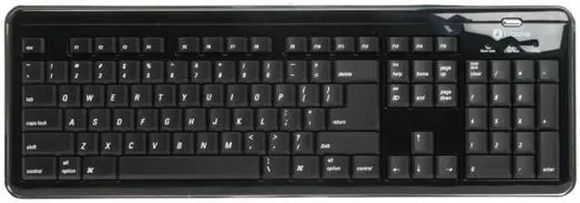 Alt view image 2 of 4 - i-rocks KR-6170M-BK Black 104 Normal Keys USB Wired Standard i-mini Piano  X-Slim Mac Keyboard