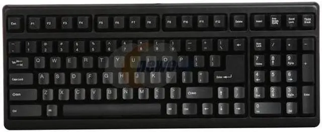 Alt view image 2 of 4 - i-rocks KR-6230 Black 97 Normal Keys USB Wired Compact MX Mechanical Switch Gaming Keyboard w/ Two Integrated USB 2.0 Ports