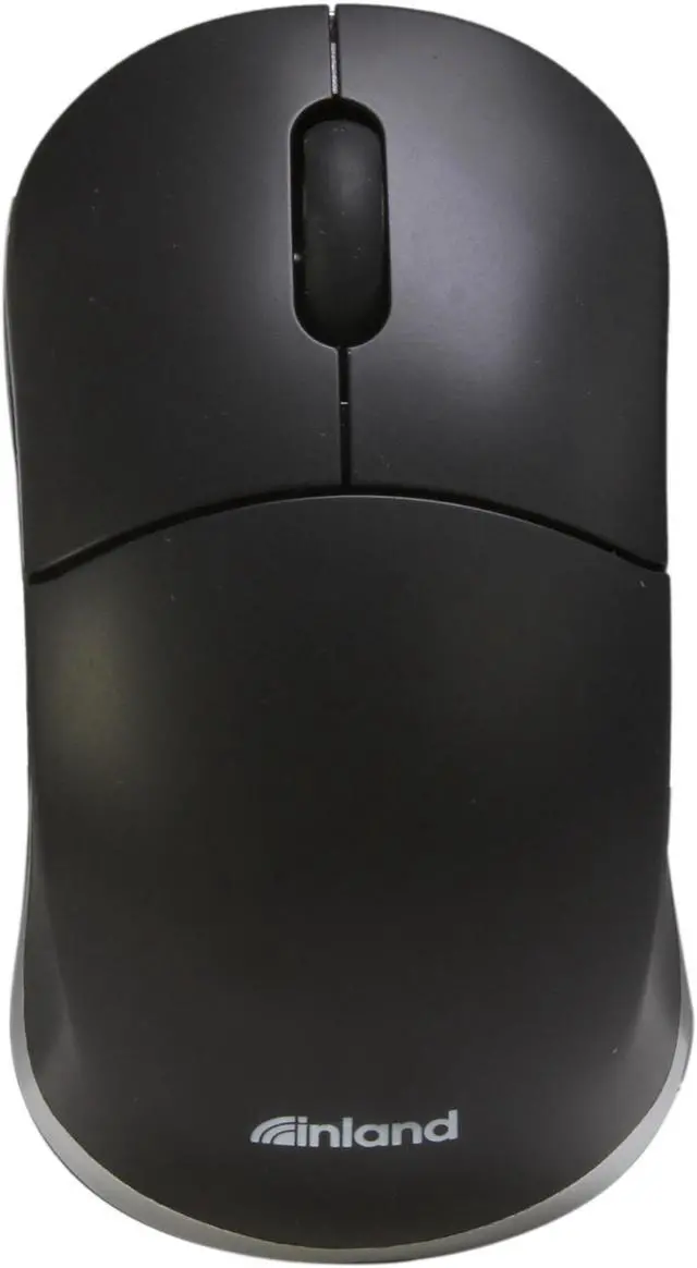 Alt view image 5 of 8 - inland 70119 Black RF Wireless Standard Mouse Keyboard Combo Set