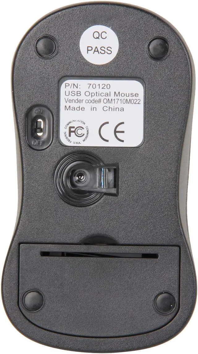 Alt view image 5 of 7 - inland 70120 Black 6 Function Keys RF Wireless Slim Keyboard / Mouse Combo