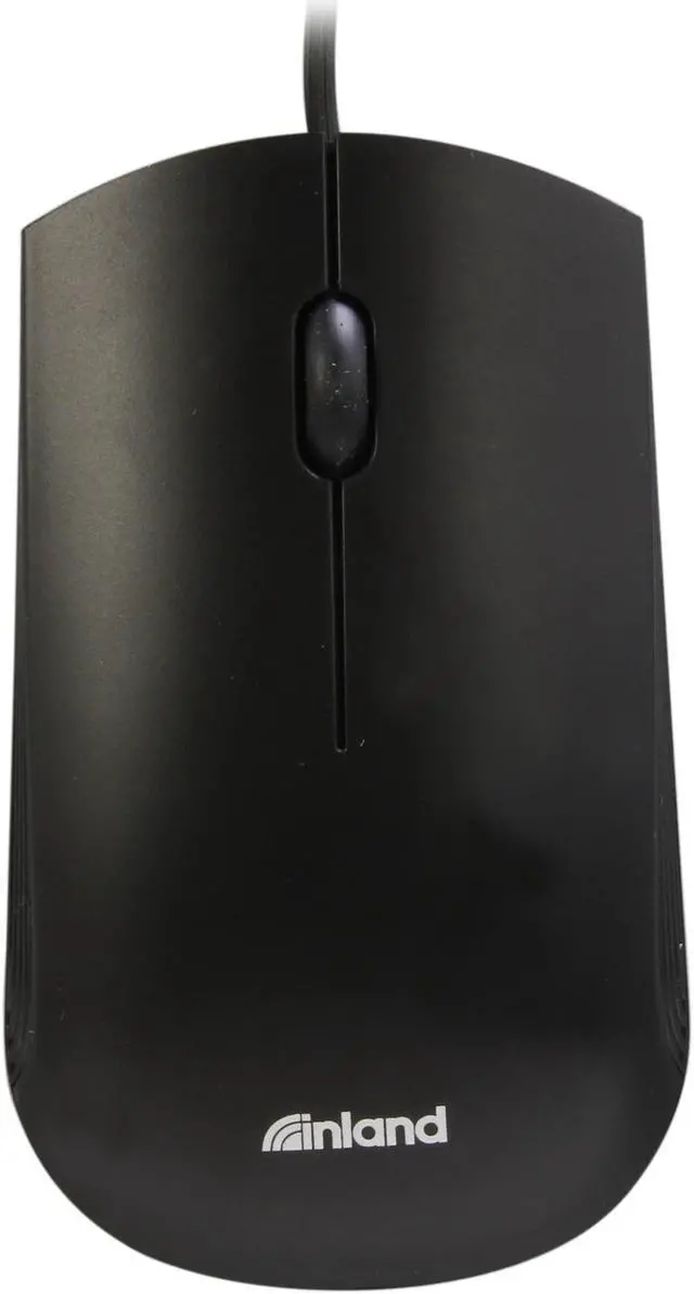 Alt view image 4 of 7 - inland 70126 Black 107 Normal Keys USB Wired Standard Keyboard / Mouse Combo