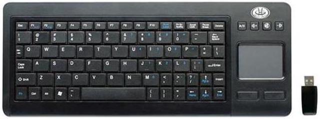 Alt view image 2 of 2 - GEAR HEAD KB3800TPW Black 84 Normal Keys USB RF Wireless Desktop Keyboard