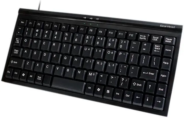 Alt view image 2 of 2 - GEAR HEAD KB1700U Black 89 Normal Keys USB Wired Windows Keyboard