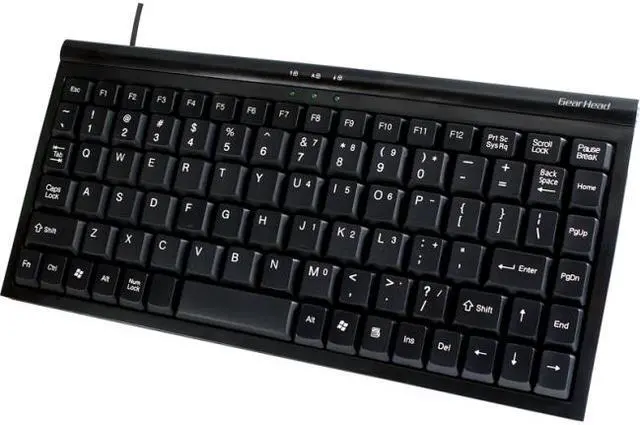 Main image of GEAR HEAD KB1700U Black 89 Normal Keys USB Wired Windows Keyboard