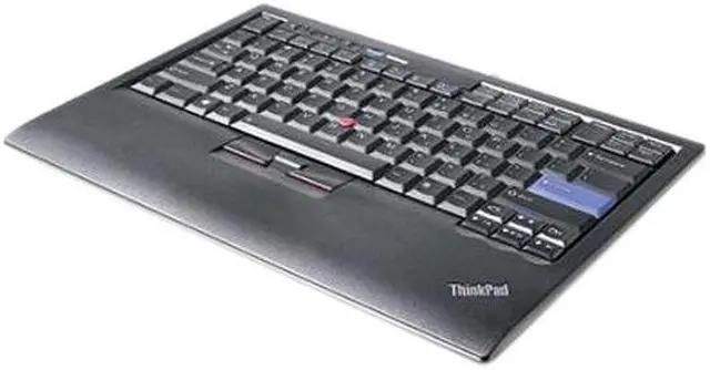 Alt view image 2 of 2 - Lenovo ThinkPad Black USB Wired Ultimate Compact Keyboard with TrackPoint - US English