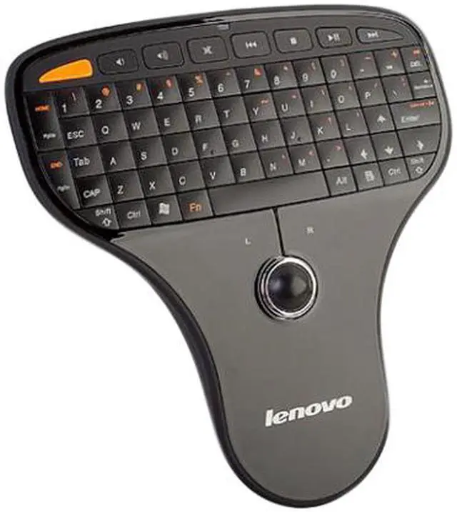 Main image of Lenovo 57Y6336 Black USB RF Wireless Mini Multimedia Remote with keyboard (N5901)