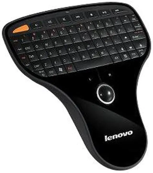 Alt view image 2 of 2 - Lenovo 57Y6336 Black USB RF Wireless Mini Multimedia Remote with keyboard (N5901)