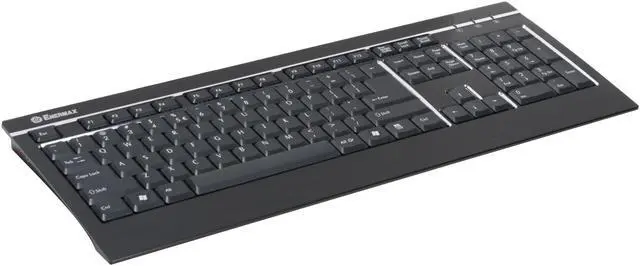 Alt view image 9 of 16 - Aurora Premium ENERMAX KB007U-B Black 104 Normal Keys USB Standard Keyboard