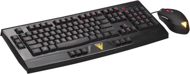 Alt view image 2 of 10 - GAMDIAS Ares Gaming Keyboard Combo 3 Adjustable RGB Backlit Colors, Consecutive Attack Button + Ourea Gaming Optical Mouse 6 Programmable Buttons Weight System