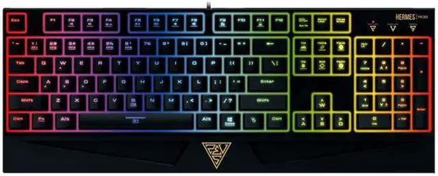 Alt view image 2 of 7 - GAMDIAS RGB MEK GAMING KEYBOARD - BLUE SWITCH