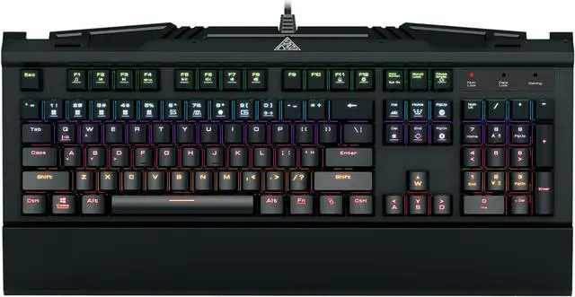 Main image of GAMDIAS GKB3000BL Hermes 7 Color Spectrum Mechanical Gaming Keyboard