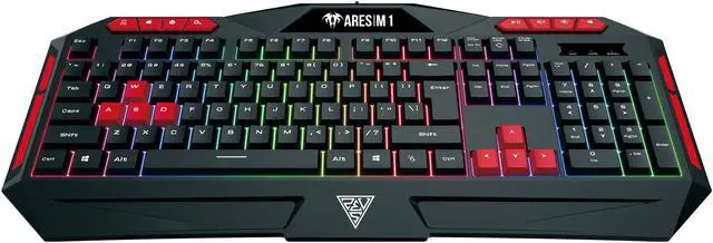 Alt view image 5 of 10 - GAMDIAS Ares M1 Gaming Combo - Ares M1 Gaming Keyboard + Zeus E2 Gaming Mouse