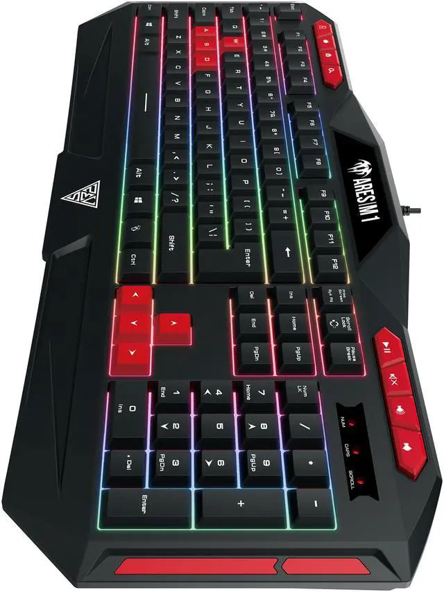 Alt view image 6 of 10 - GAMDIAS Ares M1 Gaming Combo - Ares M1 Gaming Keyboard + Zeus E2 Gaming Mouse