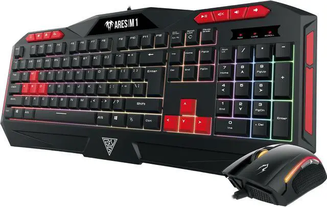 Main image of GAMDIAS Ares M1 Gaming Combo - Ares M1 Gaming Keyboard + Zeus E2 Gaming Mouse