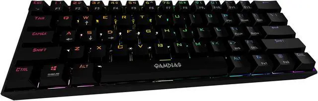 Alt view image 5 of 5 - GAMDIAS GD-HERMES E3 Blue BK Hermes E3 Gaming Keyboard