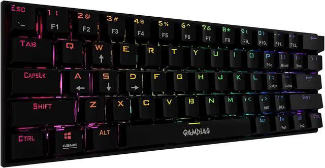 Alt view image 3 of 5 - GAMDIAS GD-HERMES E3 Blue BK Hermes E3 Gaming Keyboard