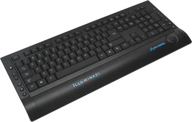 Alt view image 2 of 5 - OCZ Alchemy Series USB Illuminati Keyboard