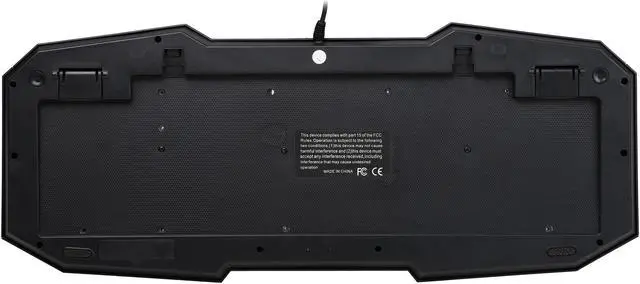 Alt view image 4 of 8 - Orange KBCK19092, Blue LED Backlight Gaming Keyboard and Mouse Combo Bundle