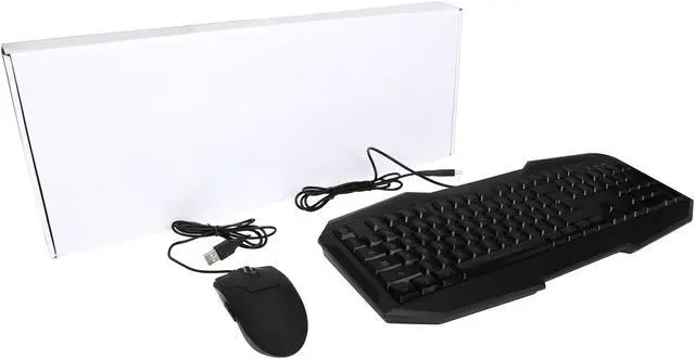 Alt view image 8 of 8 - Orange KBCK19092, Blue LED Backlight Gaming Keyboard and Mouse Combo Bundle