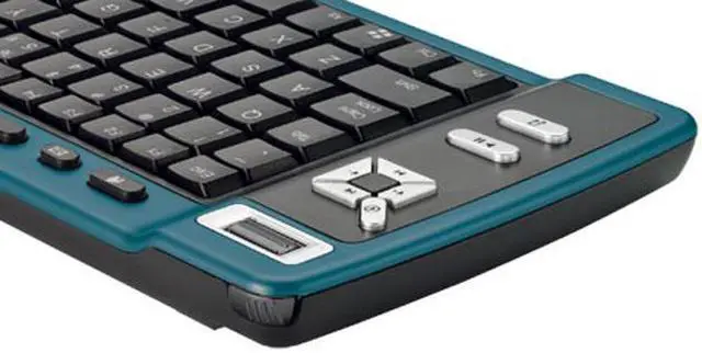 Alt view image 5 of 7 - Trust 14909 Black 88 Normal Keys 16 Function Keys 2.4 GHz Wireless Slim KB-2950 Vista Remote Keyboard