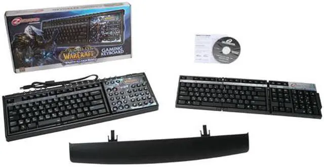 Alt view image 5 of 5 - steelseries World of Warcraft (WOW) Limited-Edition Wrath of the Lich King Zboard Bundle