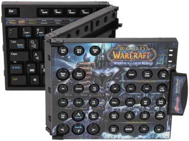 Alt view image 3 of 5 - steelseries World of Warcraft (WOW) Limited-Edition Zboard Keyset Wrath of the Lich King