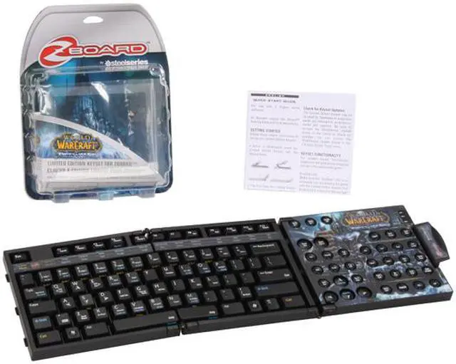 Alt view image 4 of 5 - steelseries World of Warcraft (WOW) Limited-Edition Zboard Keyset Wrath of the Lich King