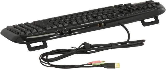 Alt view image 3 of 4 - SteelSeries Merc Stealth Black USB Wired Ergonomic Gaming Keyboard