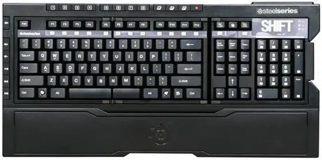 Alt view image 2 of 5 - SteelSeries 64105 Shift Gaming Keyboard Keyboard