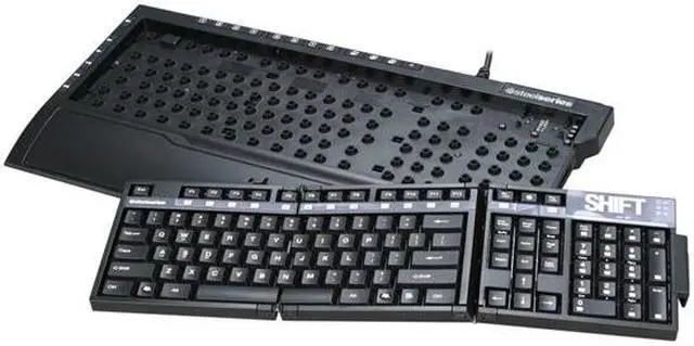 Alt view image 4 of 5 - SteelSeries 64105 Shift Gaming Keyboard Keyboard