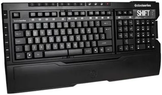 Alt view image 3 of 5 - SteelSeries 64105SS SHIFT Keyboard
