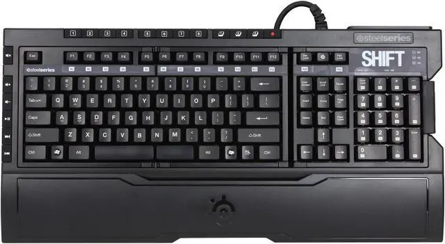 Alt view image 2 of 5 - SteelSeries 64105 Shift Keyboard