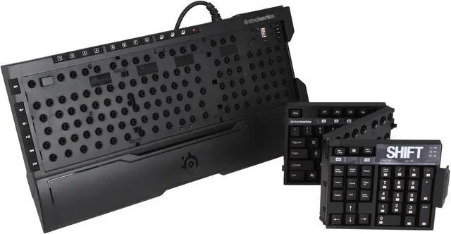 Alt view image 4 of 5 - SteelSeries 64105 Shift Keyboard