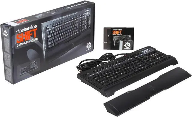 Alt view image 5 of 5 - SteelSeries 64105 Shift Keyboard