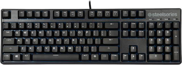 Steelseries Apex M500 Mechanical Gaming Keyboard with Cherry Red Switches and Blue LED Gaming Keyboards - Newegg.com