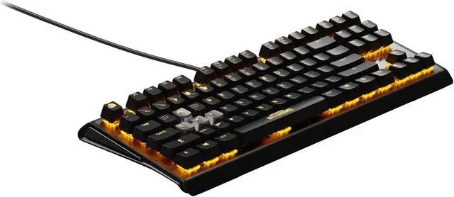 Alt view image 2 of 7 - SteelSeries 64726 Apex M750 TKL PUBG Edition Gaming Keyboard