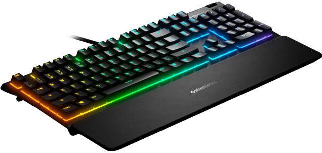 SteelSeries 64795 Apex 3 Water Resistant Gaming Keyboard, Premium