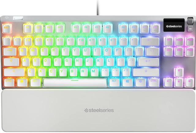 SteelSeries Apex 7 TKL RGB Mechanical Gaming Keyboard, Red Switch 64646