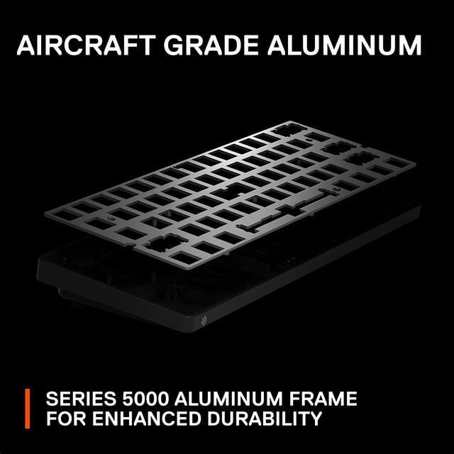 Alt view image 8 of 10 - SteelSeries Apex Pro Mini HyperMagnetic Gaming Keyboard – Adjustable Actuation Switches, Compact 60% Form Factor, RGB, PBT Keycaps, USB-C?