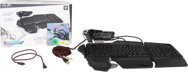 Alt view image 5 of 5 - Mad Catz S.T.R.I.K.E.5 Gaming Keyboard for PC