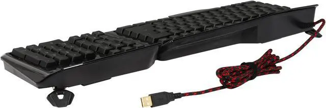 Alt view image 3 of 5 - Mad Catz S.T.R.I.K.E. 3 Gaming Keyboard for PC